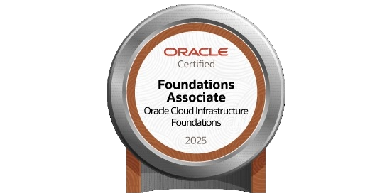 Oracle Certified Foundations Associate - Oracle Cloud Infrastructure Foundations - Click to verify