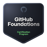 GitHub Foundations Certification - Click to verify