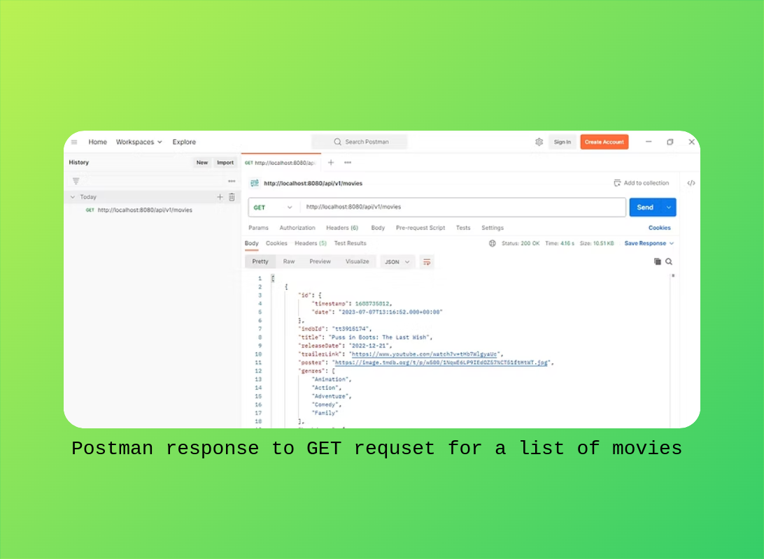 GET All Movies Endpoint